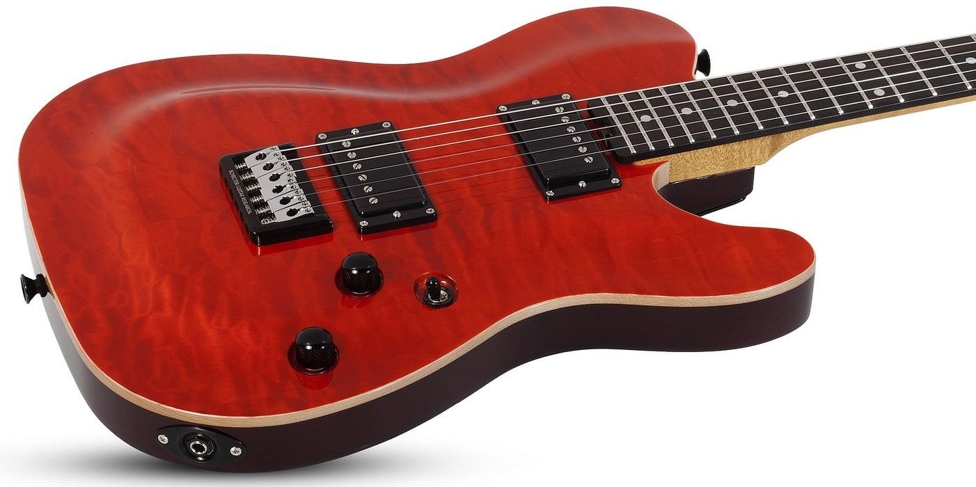 Schecter Pt Classic Inferno Burst