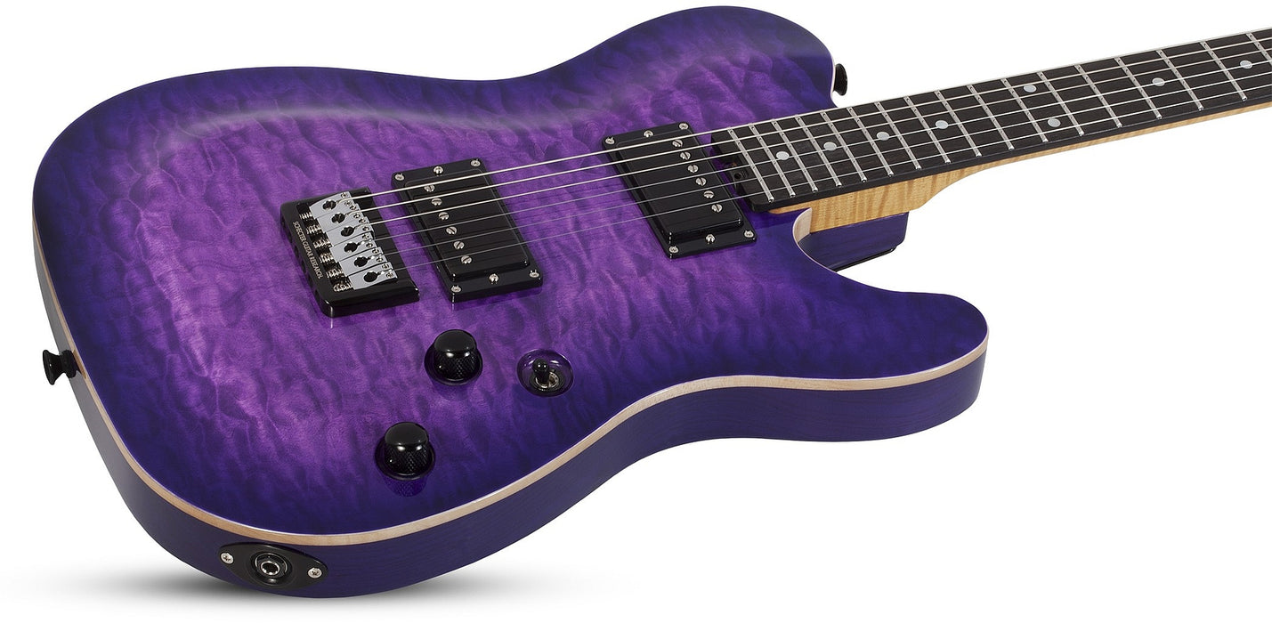 Schecter Pt Classic Purple Burst