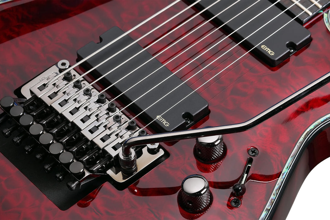 Schecter Hellraiser C-8 Fr Black Cherry