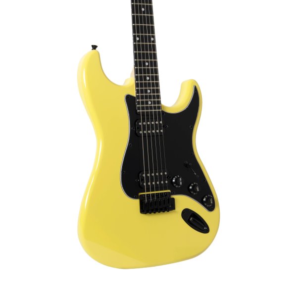 Jay Turser Double-Cutaway Electric Guitar w/Dual Humbuckers, Daphne Yellow