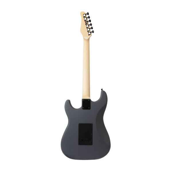 Jay Turser JT-120-MG Double-Cutaway Electric Guitar w/Dual Humbuckers, Matt Grey