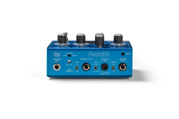Warm Audio All-Analog Transformer-Balanced FET Compressor Pedal, Limited Edition Blue