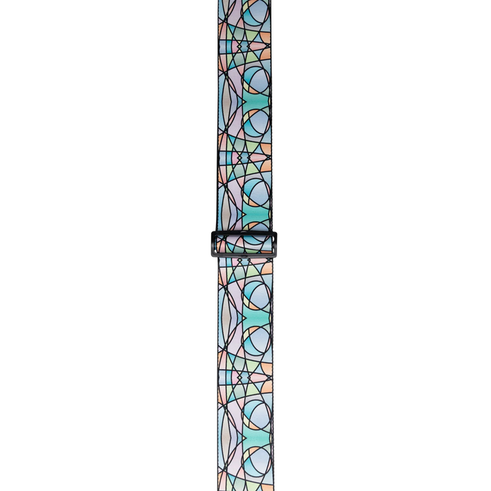 Levy's Stained Glass Series Guitar Strap, Pastel