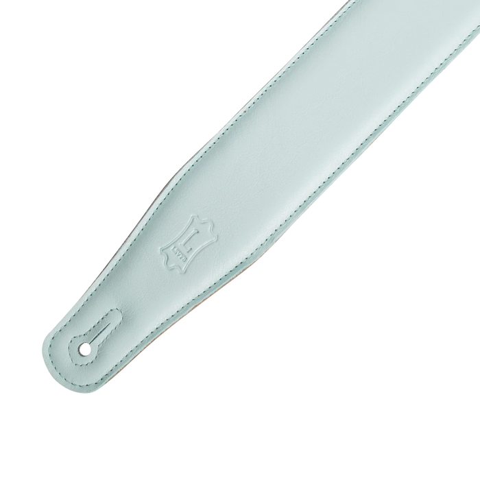 Levy's Leather Right Height Series 2 1/2" Wide Garment RipChord™ Guitar Strap, Aqua