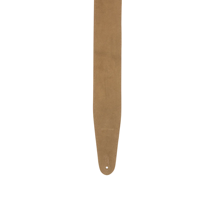 Levy's Stratus Series 3" Garment Leather Strap with Suede Backing, Tan