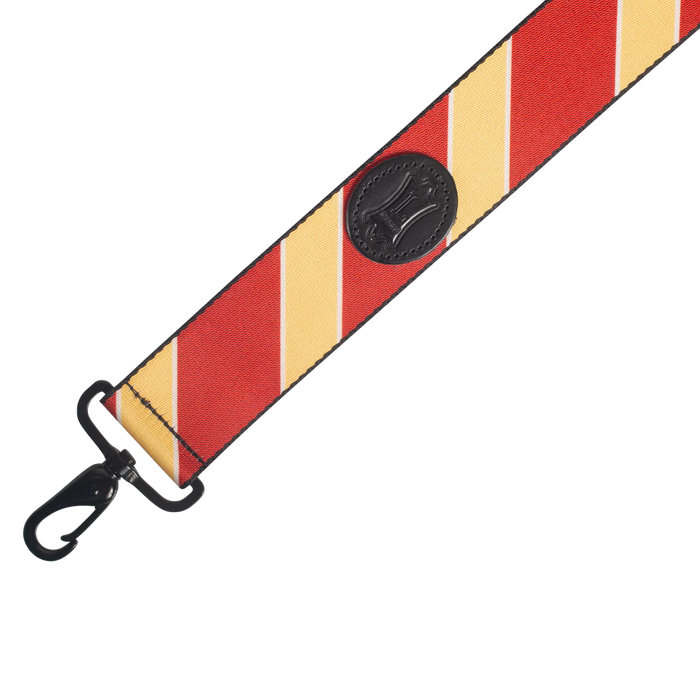Levy's Case Straps 2 inch Wide Polyester Case Strap, Maroon & Yellow Stripes