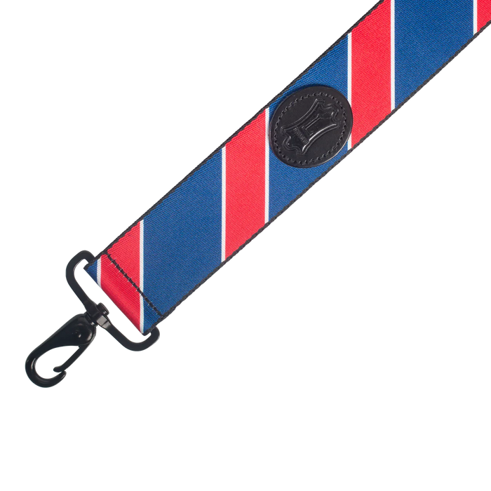 Levy's Case Straps 2 inch Wide Polyester Case Strap, Red & Navy Stripes