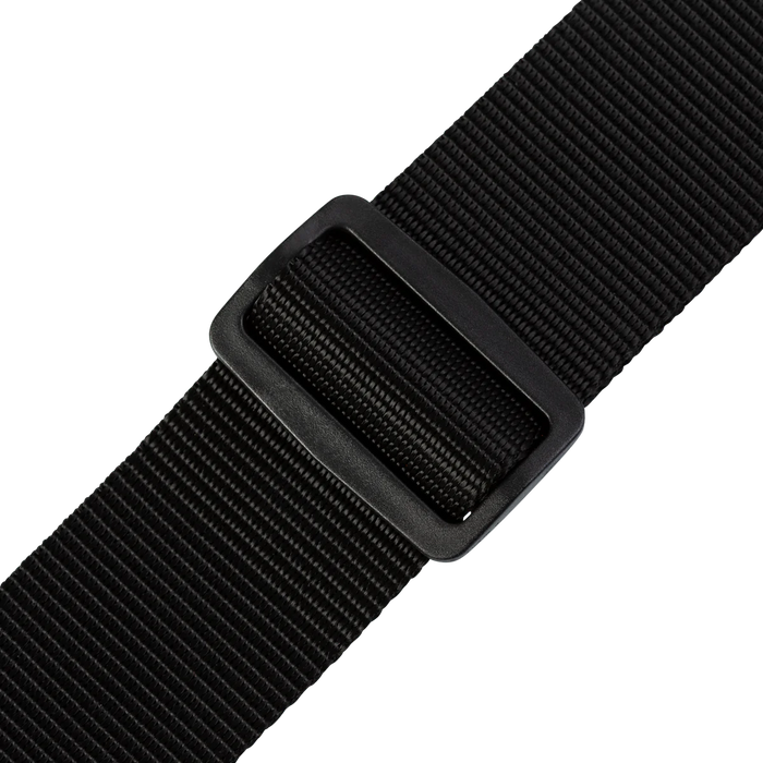 Levy's Heavy Weight Poly Series 2" Wide Polypropylene Guitar Strap, Black