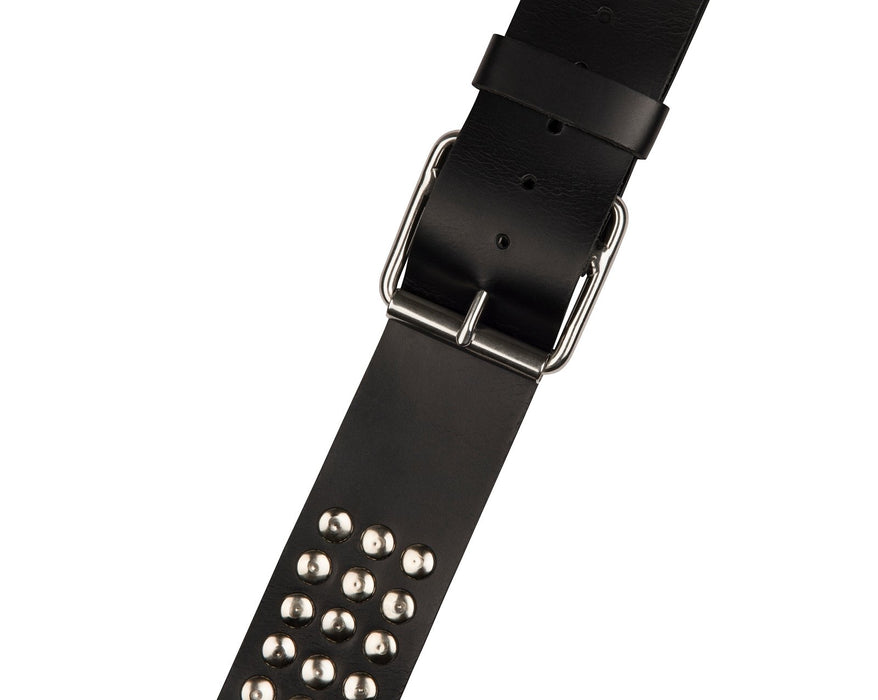 Jackson -  Leather Diag Stud  - Strap