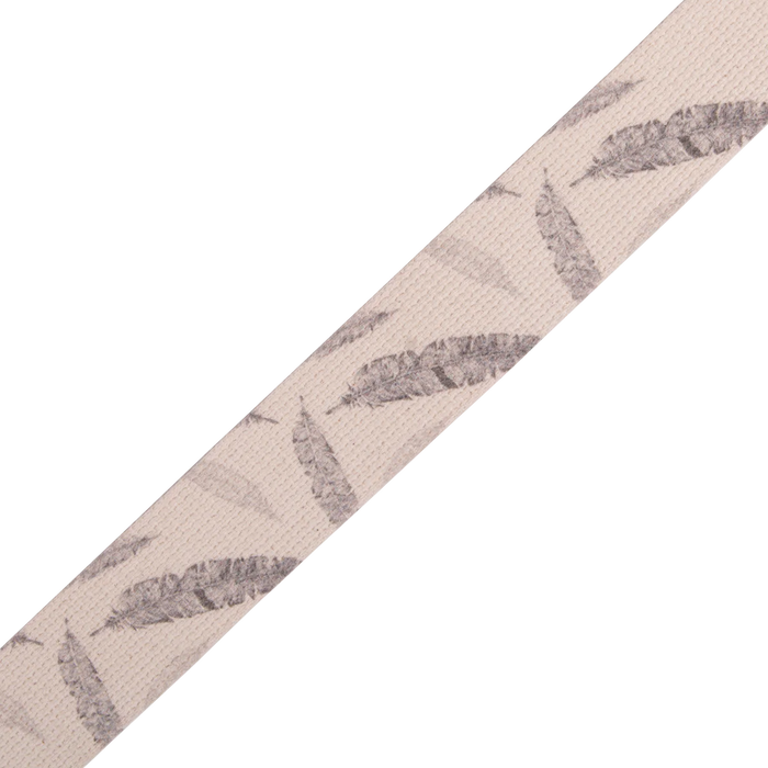Levy's Nature Cotton Series 2" Wide Cotton Guitar Strap, Feather