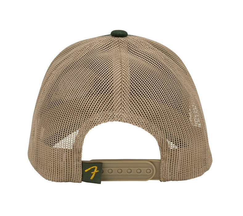 Fender Globe Pick Patch Hat - Green/Khaki - One Size