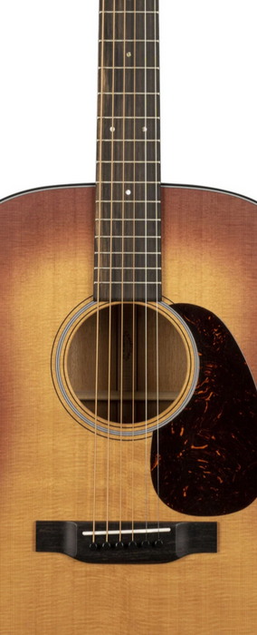 Martin Guitars D-18 Standard Dreadnought Acoustic Guitar w/Case - Satin Amberburst