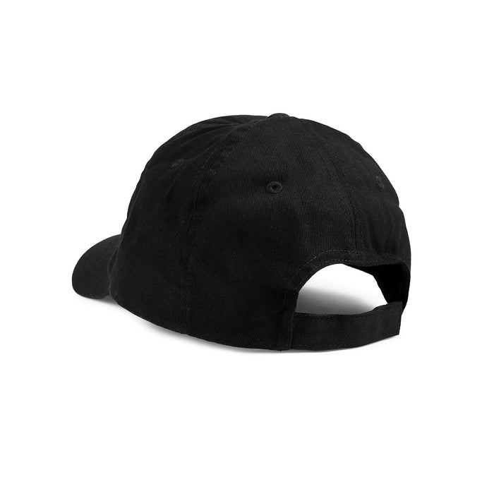 Martin Hat Ball Cap Cotton Script Logo, Black