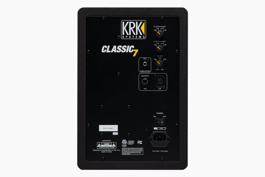 KRK CL7-G3 Classic 7 Powered Studio Monitor 7''