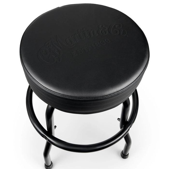 Martin MGear Barstool Black Base with Black Logo