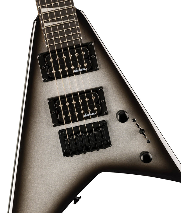 Jackson -  JS Series Rhoads Minion JS1X, Amaranth Fingerboard, Silver Burst