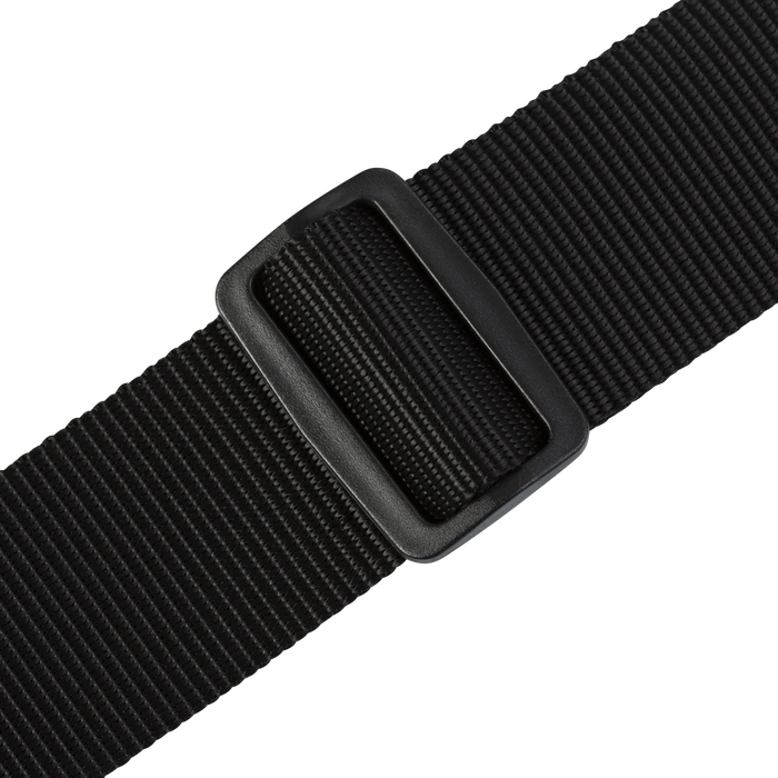 Levy's Signature Poly Series 2" Wide Soft-hand Polypropylene Guitar Strap, Black & Walnut