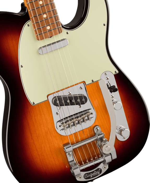 Fender Vintera '60s Telecaster Bigsby, Pau Ferro Fingerboard - 3 Tone Sunburst
