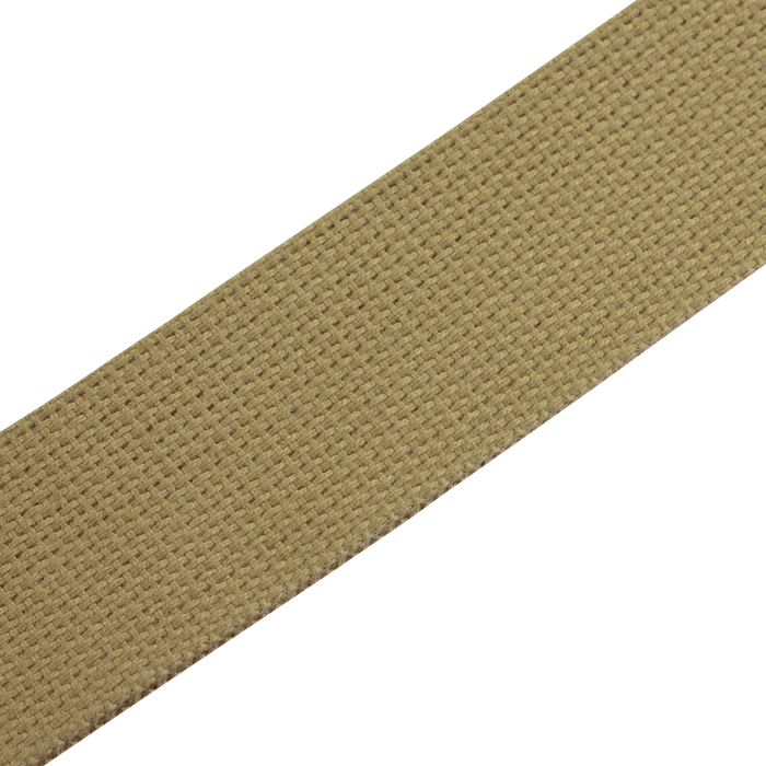 Levy's Signature Cotton Series 2" Wide Cotton Guitar Strap, Tan