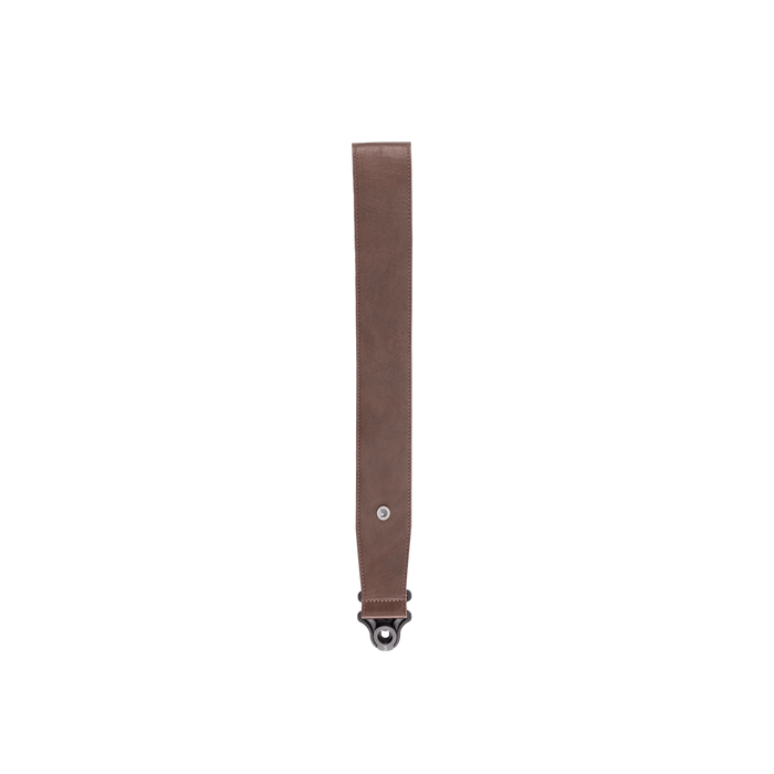 D'Addario Comfort Leather Auto Lock Guitar Strap - Brown