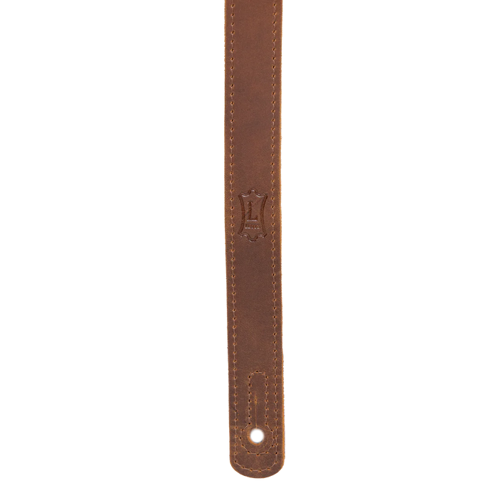 Levy's Reiner Series Florentine Leather Saddle Style Strap, Brown