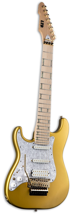 ESP LTD JRV-8 Javier Reyes Left-handed, Metallic Gold