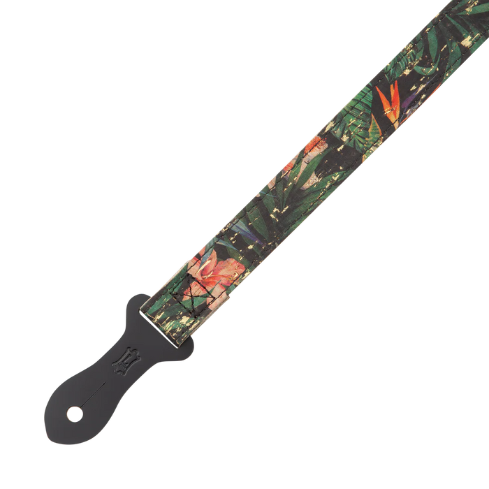 Levy's Cork Ukulele Series 1" Wide Cork Multi-instrument Strap, Tropical