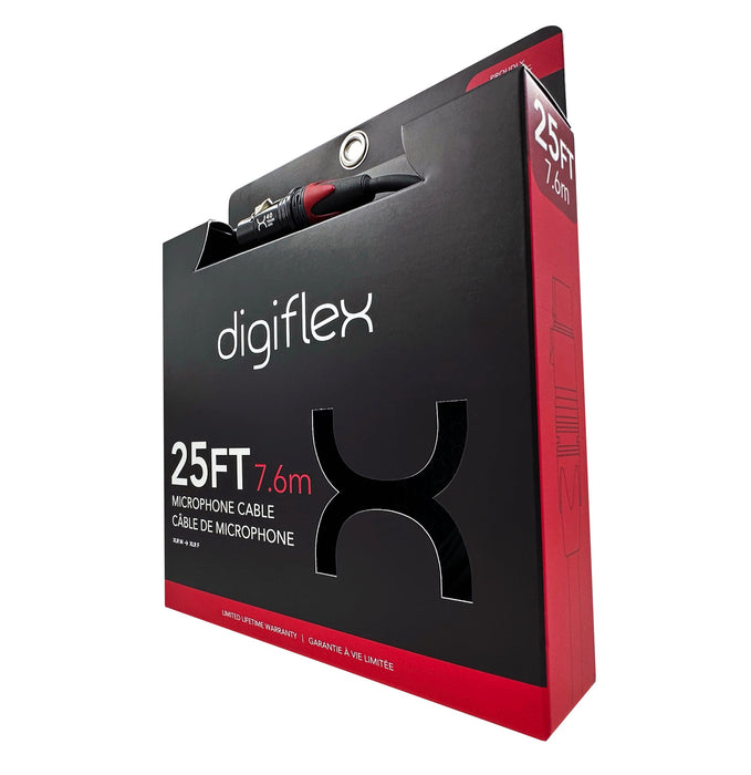 Digiflex 40th Anniversary XLR Cable, 25'