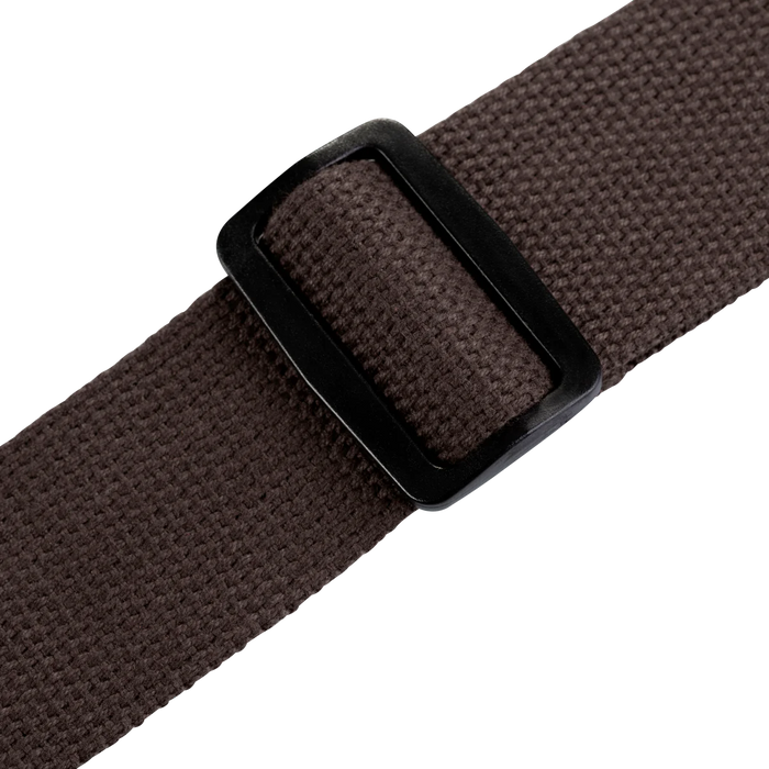 Levy's Signature Cotton Series 2" Wide Cotton Guitar Strap, Brown
