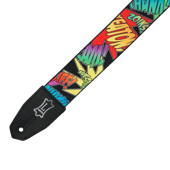 Levy's Poly Right Height Series, Comic Book Onomatopoeia