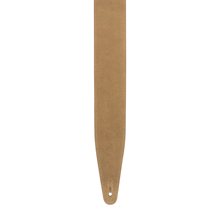 Levy's Stratus Series 25" Garment Leather Strap with Suede Backing, Tan