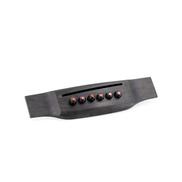 Martin Pin Set Liquid Metal Gloss, Black with Red Dots