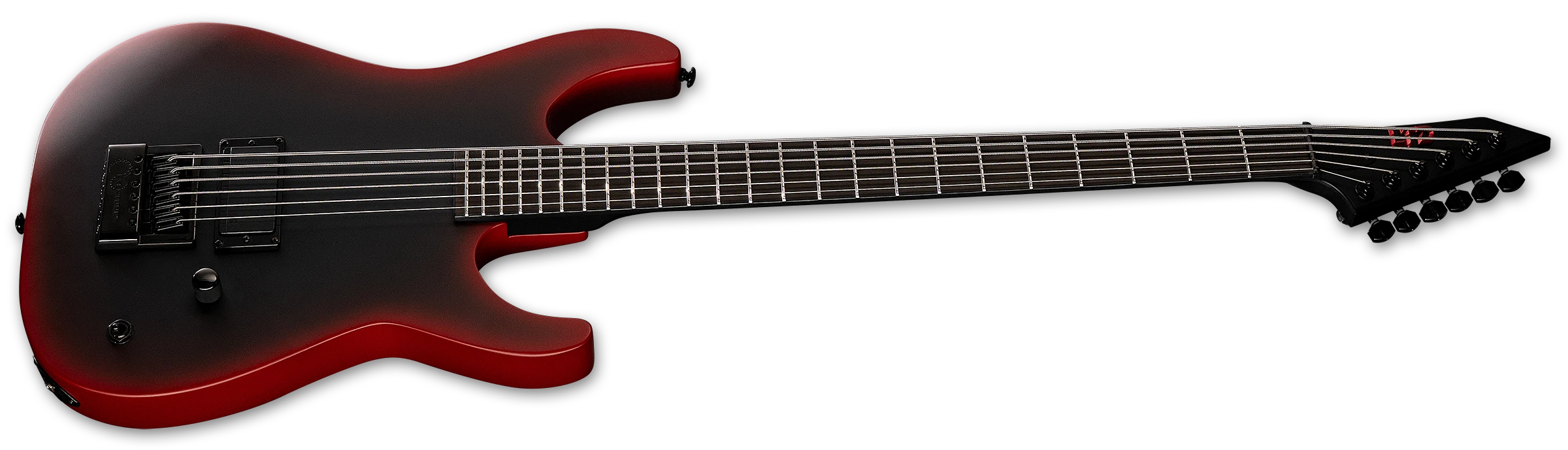 ESP LTD M-6 EverTune 30 Black Metal Electric Guitar