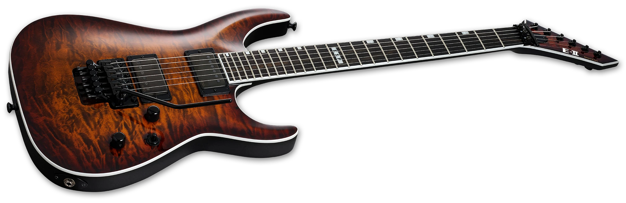 ESP E-II Horizon FR-II - Tiger Eye Sunburst