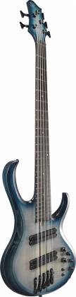 Ibanez BTB705LMCTL BTB Series 5 String Multiscale Electric Bass, Cosmic Blue Starburst Low Gloss