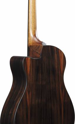 Ibanez AAM70CE Acoustic Guitar, Transparent Charcoal Burst