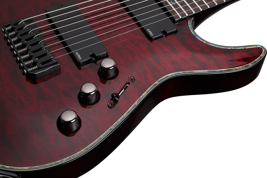 Schecter Hellraiser C-8 Black Cherry