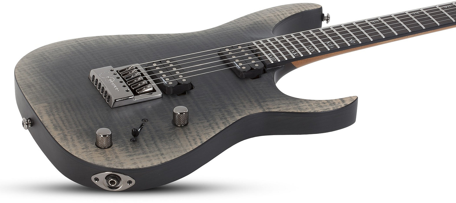 Schecter Banshee Mach-6 Evertune Fall Out Burst