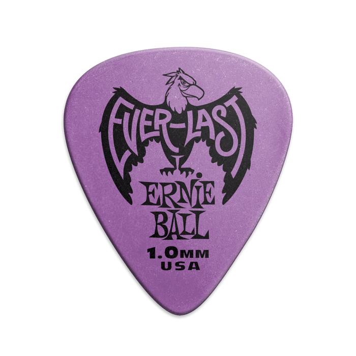 Ernie Ball Everlast Pick 1.0mm Purple (12)