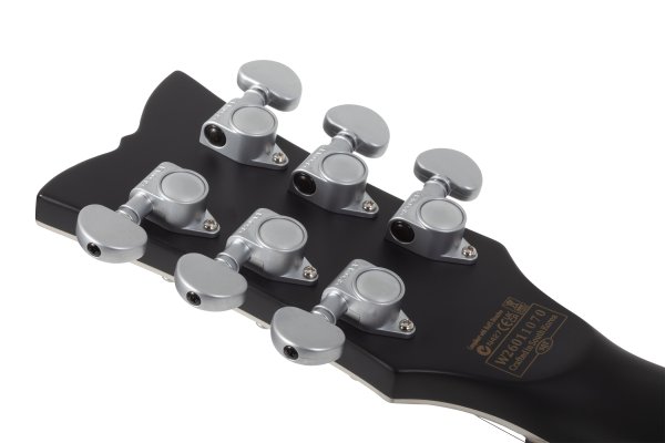 Schecter Damien Platinium-6 Solo-II, noir satiné
