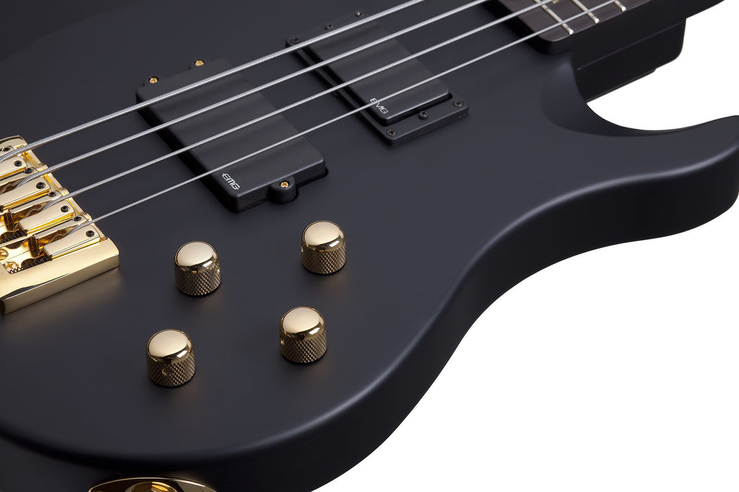 Schecter Johnny Christ Bass Satin Black