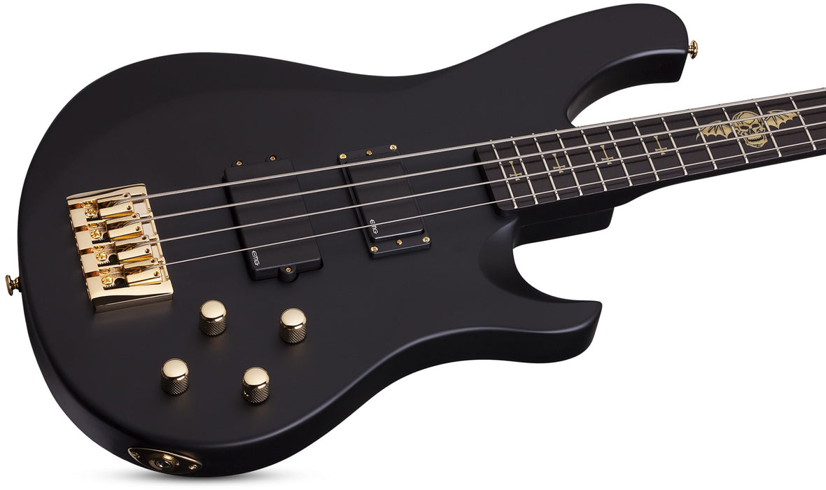 Schecter Johnny Christ Bass Satin Black