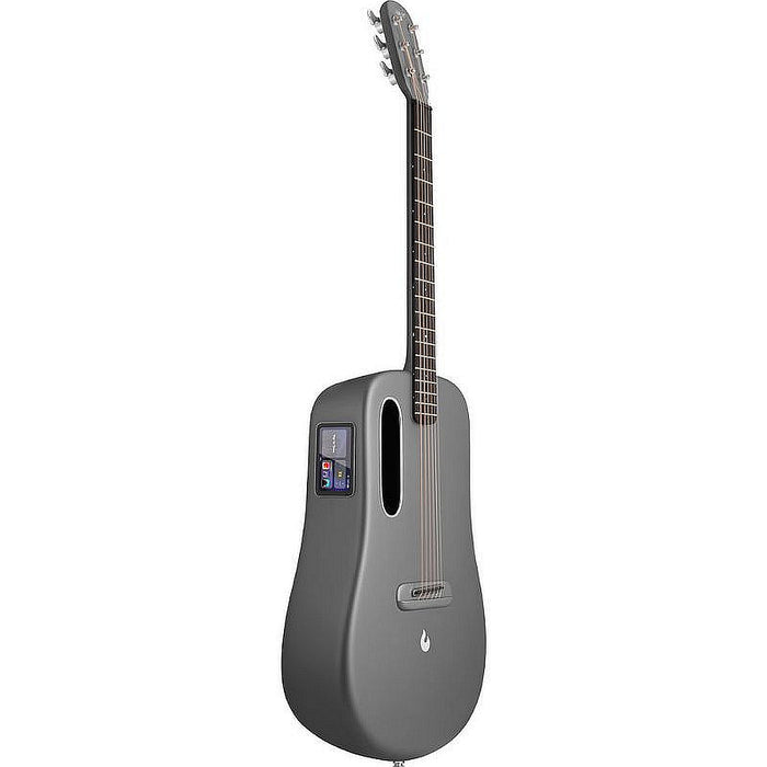 Lava Music ME 4 Carbon Fiber 38” Acoustic / Electric Guitar With Gig Bag, Space Grey