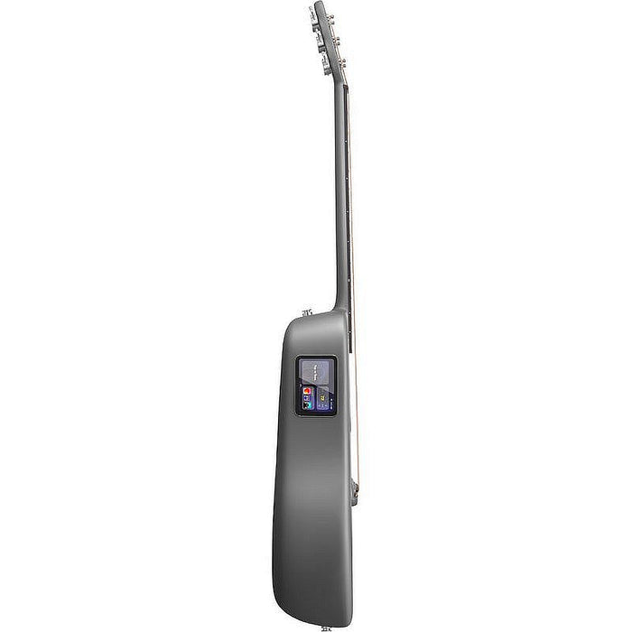 Lava Music ME 4 Carbon Fiber 38” Acoustic / Electric Guitar With Gig Bag, Space Grey