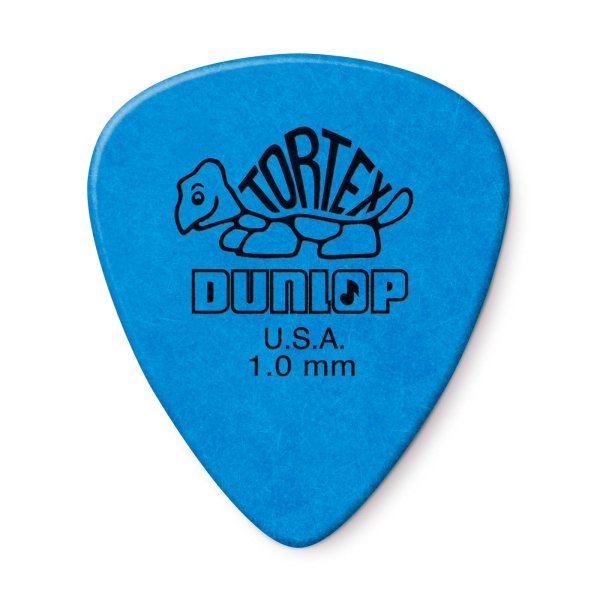 Dunlop Blue 1.0mm Tortex Standard Guitar Pick (72/bag) single
