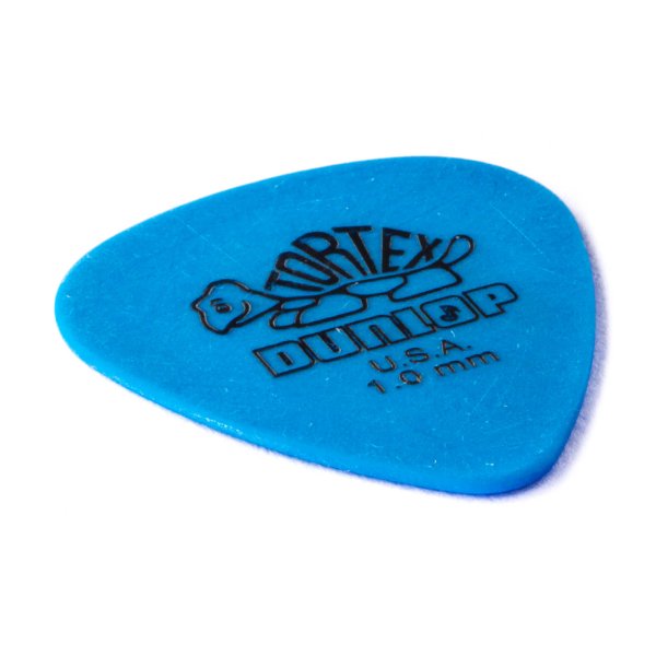 Dunlop Blue 1.0mm Tortex Standard Guitar Pick (72/bag)
