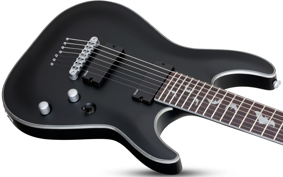 Schecter Damien Platinum-7 Satin Black