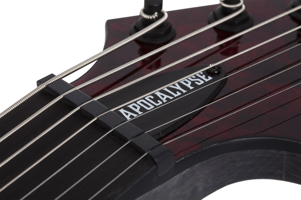 Schecter E-7 Apocalypse Red Reign