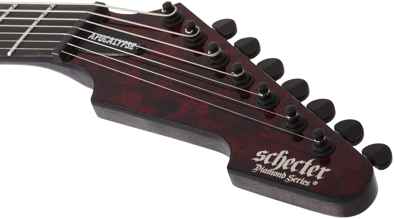 Schecter E-7 Apocalypse Red Reign