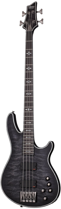 Schecter Hellraiser Extreme-4 See Thru Black Satin